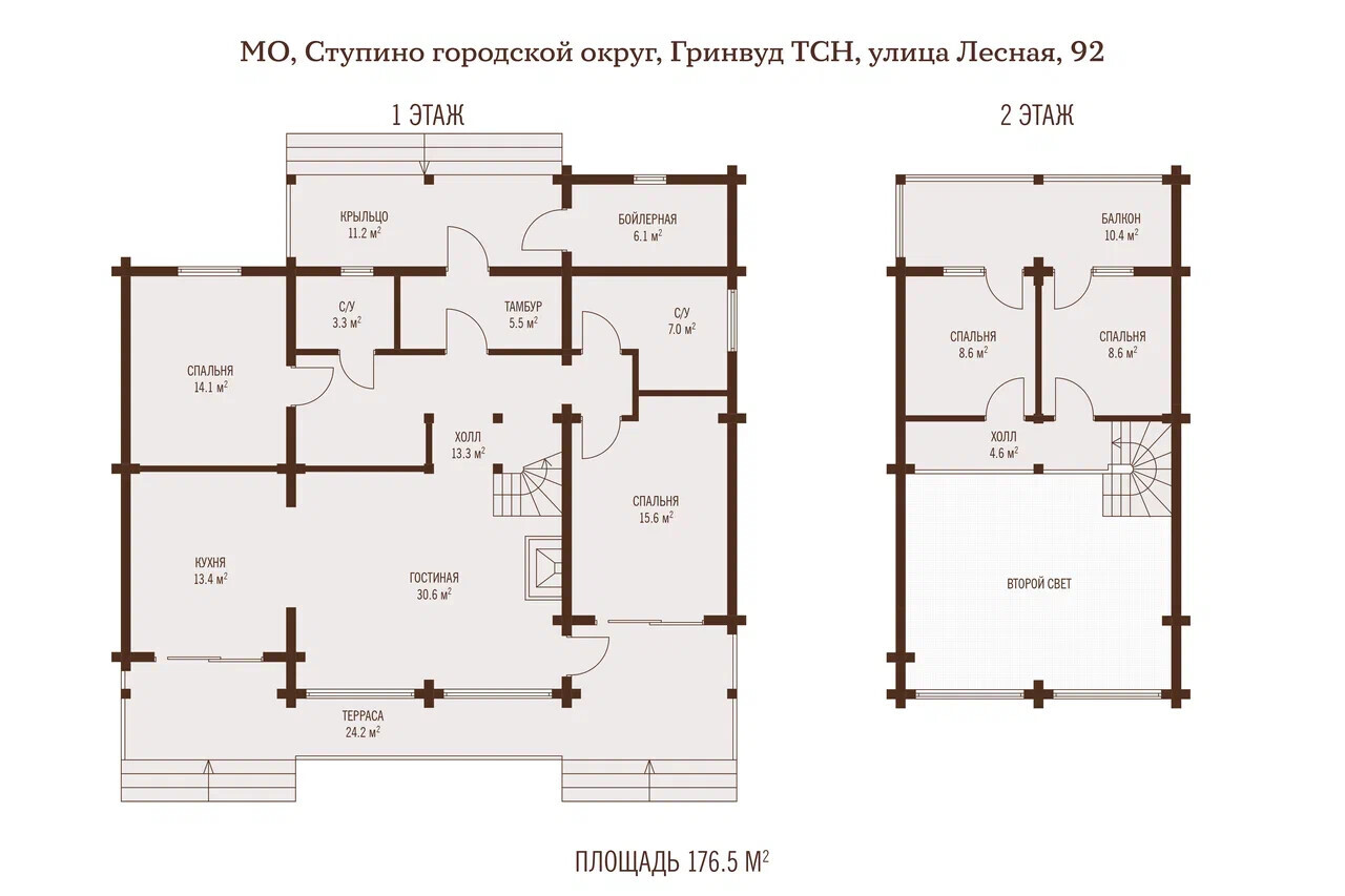 Дом из бруса сделан идеально!