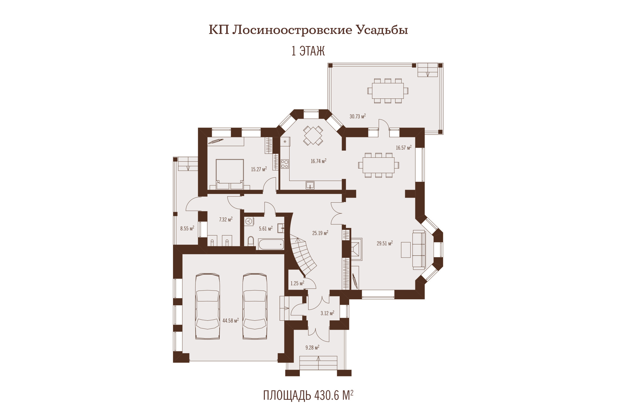 Резиденция у заповедного леса