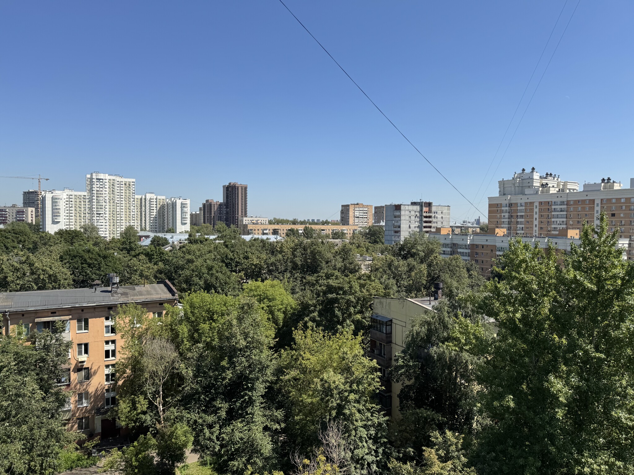 Видовая квартира в тихом районе